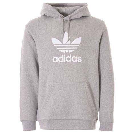 mens grey adidas original hoodie|Adidas crop hoodie gray.